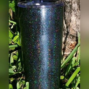 Black rainbow tumbler